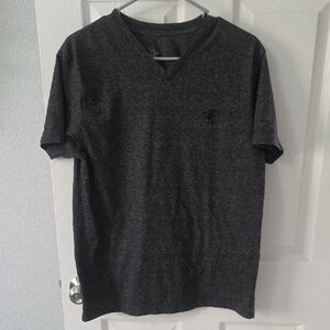 Beverly Hills Polo Club Charcoal V-Neck Tee